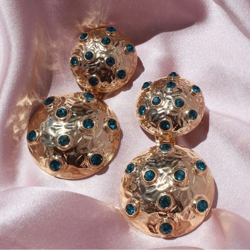Frasier Sterling Blue Party Ready Earrings